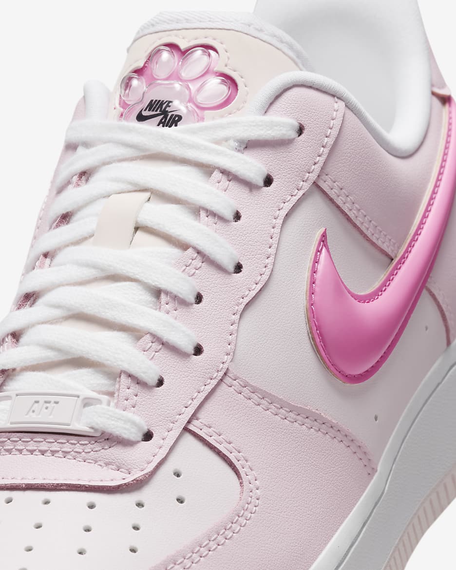 Nike air force 1 07 pink orders and white